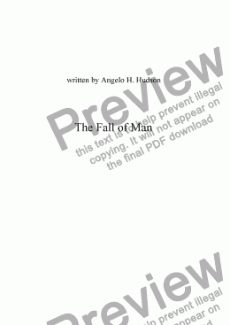 page one of The Fall of Man