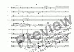 page one of Trumpet Concerto II [+mp3]