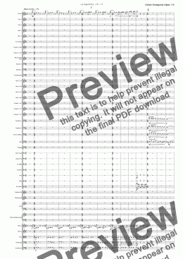 page one of Symphony No 78 1st movt