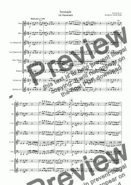 page one of Serenade Op. 44 (ME)