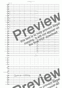 page one of Symphony No 78 3rd movt
