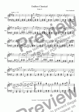 page one of Waltz II