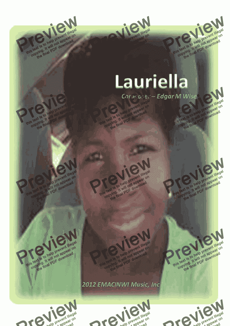 page one of Lauriella