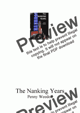 page one of The Nanking Years