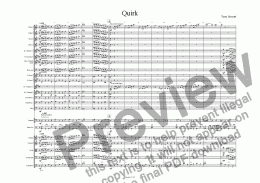 page one of Quirk (Orchestra)