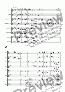 page one of Wind Octet