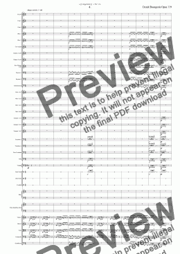 page one of Symphony No 81 4th movt
