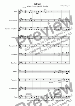page one of Missa Jubilaris Picena - 02 - Gloria