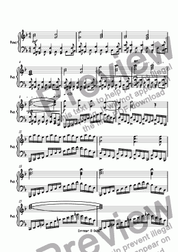 page one of Piano Sonata 1st movement, 225