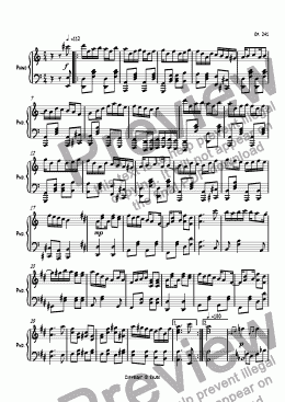 page one of 241, Piano Sonata 2 - 3rd movement, "That sounds great in theory"