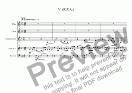 page one of Enigma Variations: V. (R.P.A.)