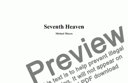 page one of Seventh Heaven