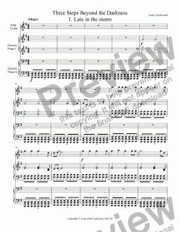 page one of Three Steps Beyond the Darkness arr
