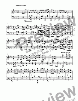 page one of BrahmsHungarianDance16