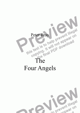 page one of The Four-Angels