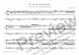 page one of Nr.: 1d C Dur Triosonate 4 Satz