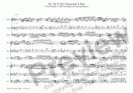 page one of Nr. 5d F Dur_Triosonate 4 Satz