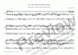 page one of Nr.: 15d  E Dur Triossonate 4 Satz