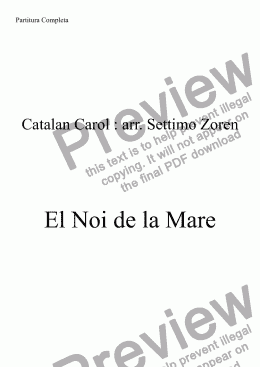page one of El Noi de la Mare