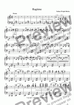 page one of Ragtime