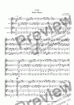 page one of Water Music: Air