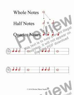 page one of Basic Rhythms Worksheet 3