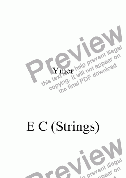 page one of E C (Strings)