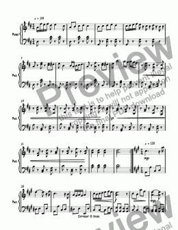 page one of Ragtime #122 in G Major