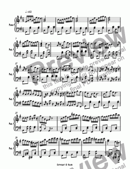 page one of Ragtime #124 in G Major, Op. 267