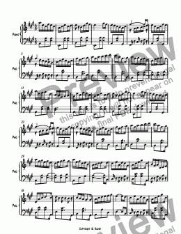 page one of Ragtime #136 in E Major, Op. 283