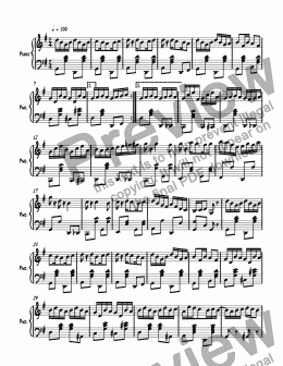 page one of Ragtime #138 in G Major, Op. 287