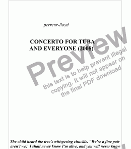 page one of 08.TUBA CONCERTO 2008