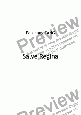 page one of Salve Regina