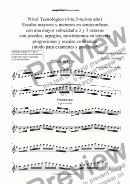 page one of LIBRO DE ESCALAS vol.2(Gu�a de estudio de escalas y arpegios)