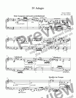 page one of Symphony #9