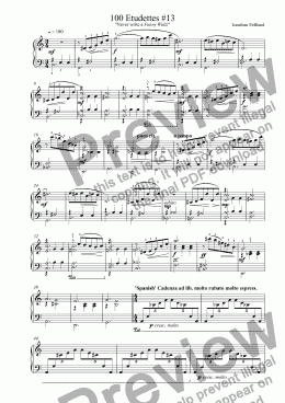 page one of 100 Etudettes #13