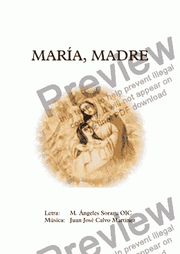 page one of María, Madre