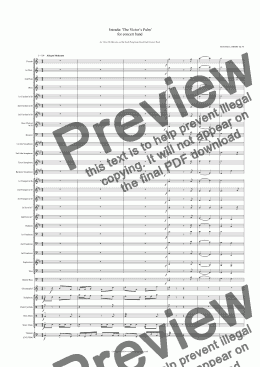 page one of Intrada: ’The Victor`s Palm’ for concert band
