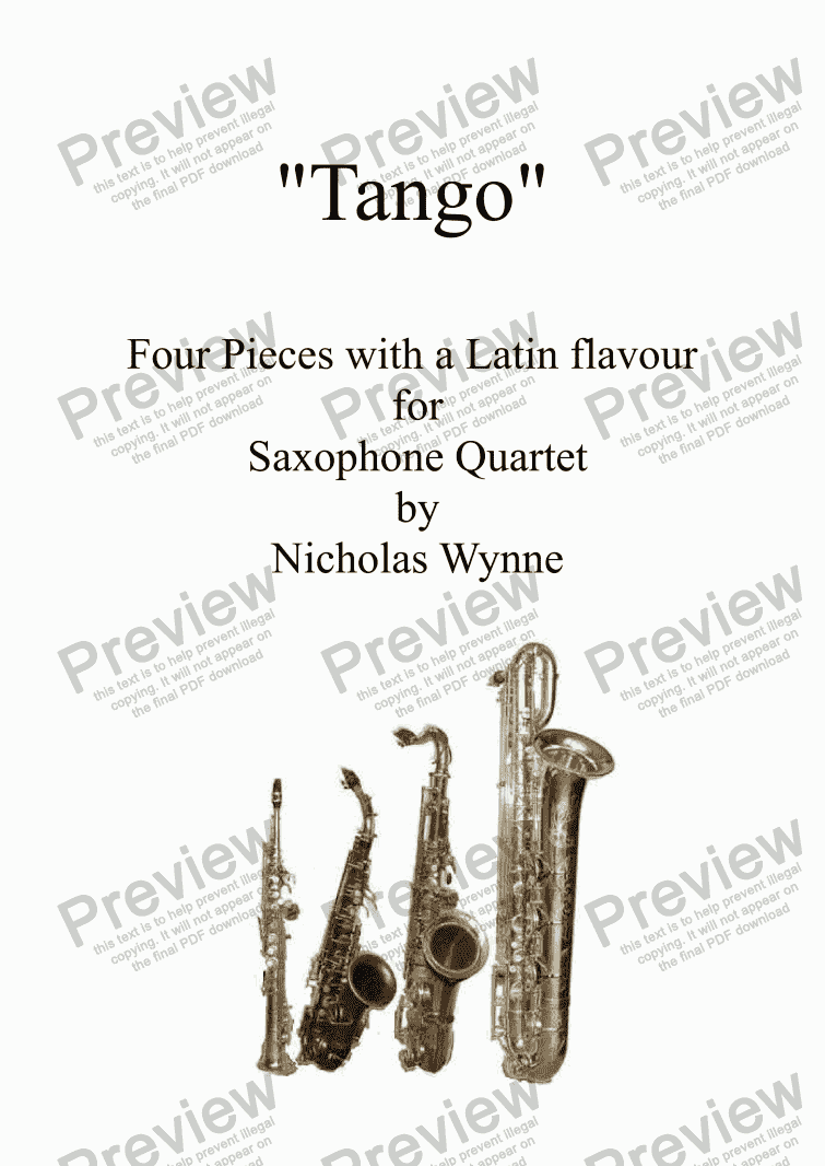 page one of "Tango"