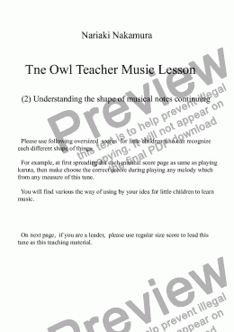 page one of The Owl Teacher Music Lesson (2) When the Staints Go Marching Under the Twinkle Twinkle Little Star