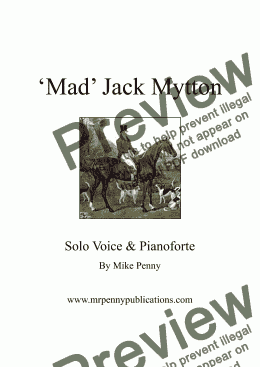 page one of ‘Mad’ Jack Mytton