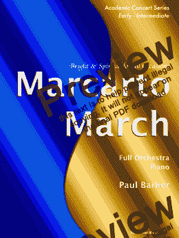 page one of Marcato March 