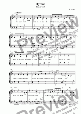 page one of Hymne