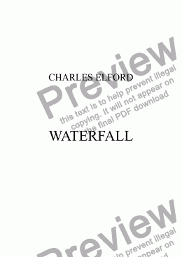 page one of WATERFALL