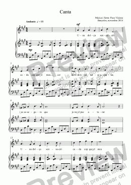 page one of 275-Canta (for soloist)