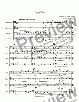 page one of Magnificat