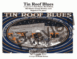 page one of Tin Roof Blues for Brass Quintet ''Jazz for Just 5 Brass Series''