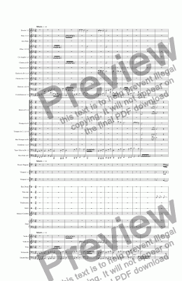 page one of Variations for Orchestra