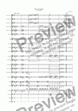 page one of Silver Trumpets