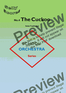 page one of EASIER SCHOOL ORCHESTRA SERIES 4 The Cuckoo